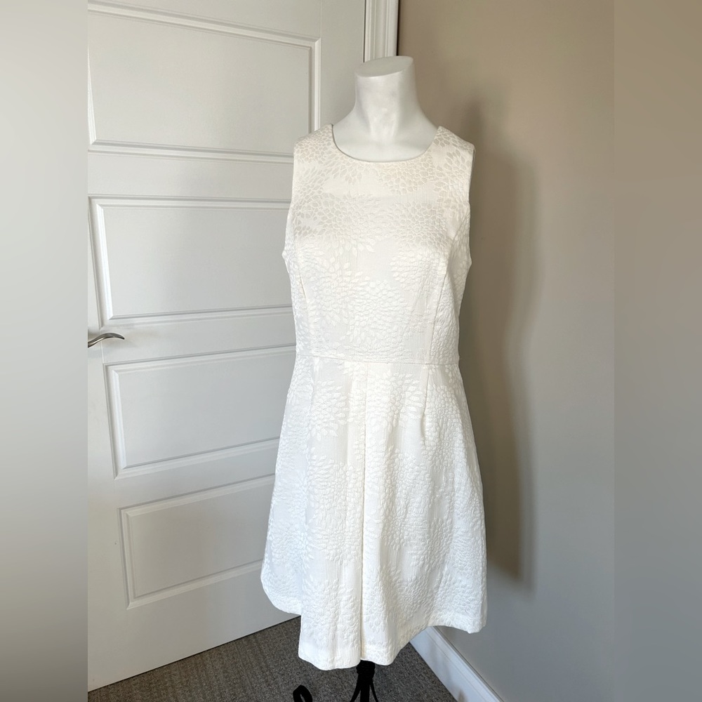 White dress for spring or summer. Worn once.